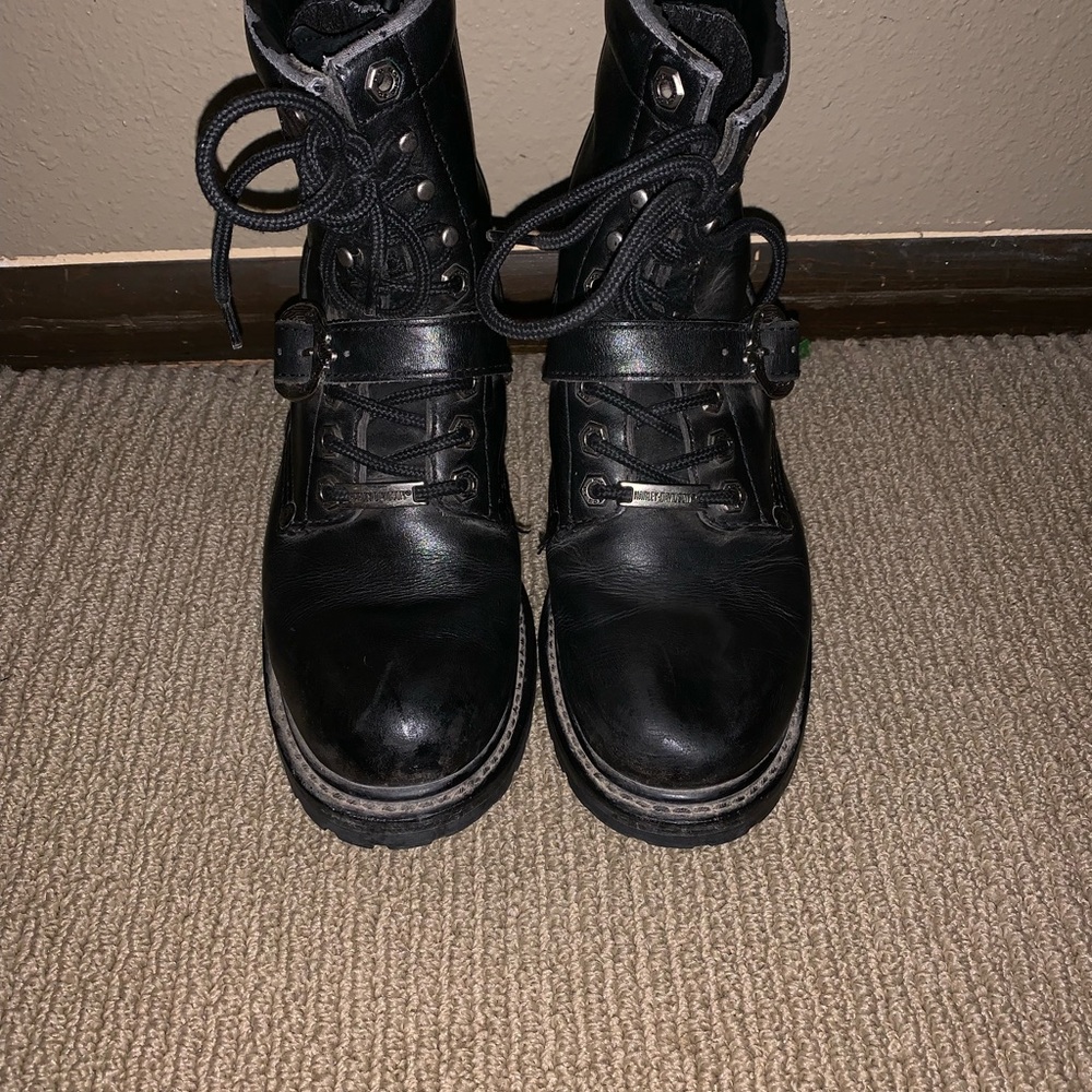Women’s Harley Davidson Riding Boots - Picture 3 of 4